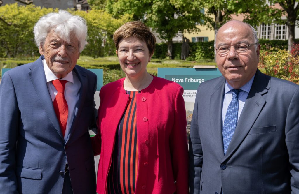 Martin nicoulin, amb brésil ch claudia buzzi et mauro luiz ieker vieira min aff étr brésil